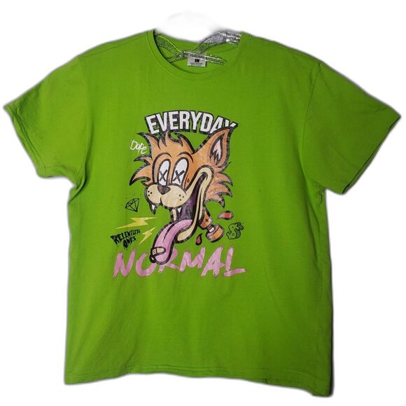 RELENTLESS ONES Everyday Normal Green T Shirt Size Large - Picture 1 of 6